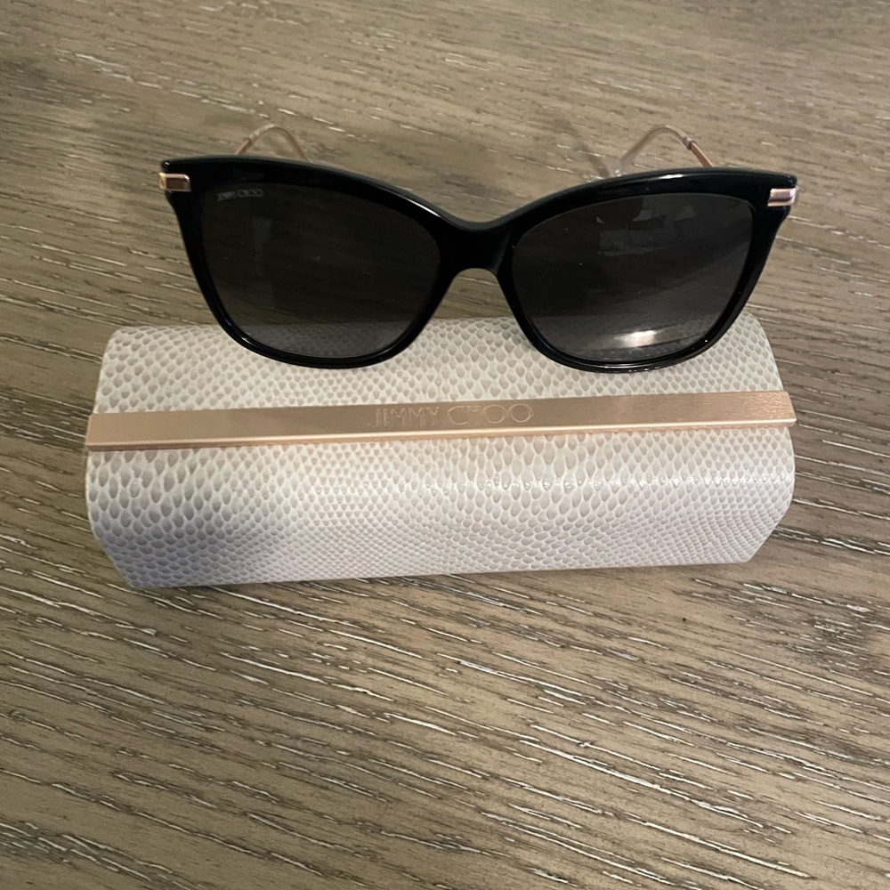 Jimmy Choo Black Sunglasses